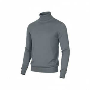 Polo Ralph Lauren Men's 100% Merino Turtleneck Sweater in Dark Gray Size Large